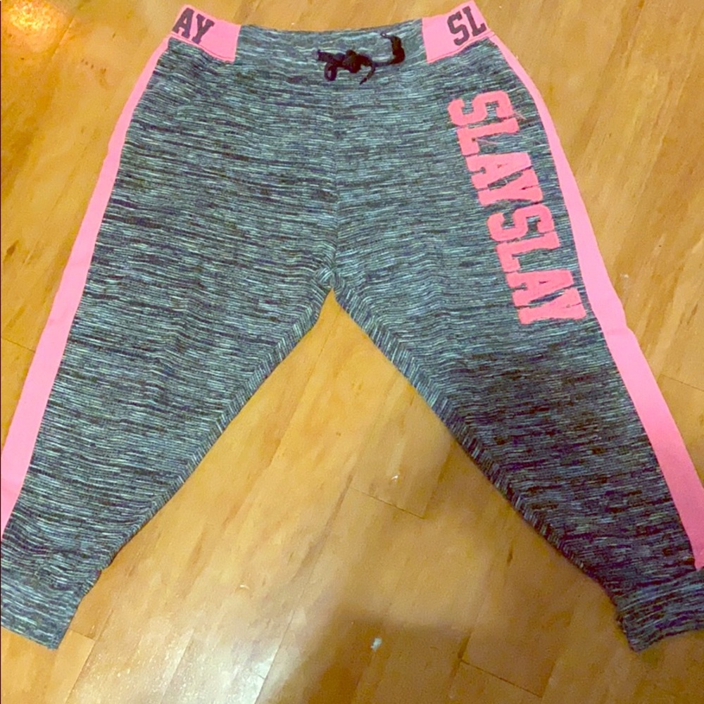 Sweat pants.